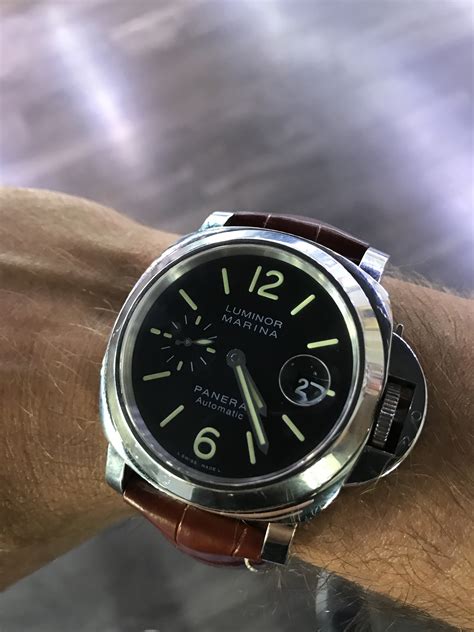 panerai luminor marina gewicht|Panerai Luminor marina review.